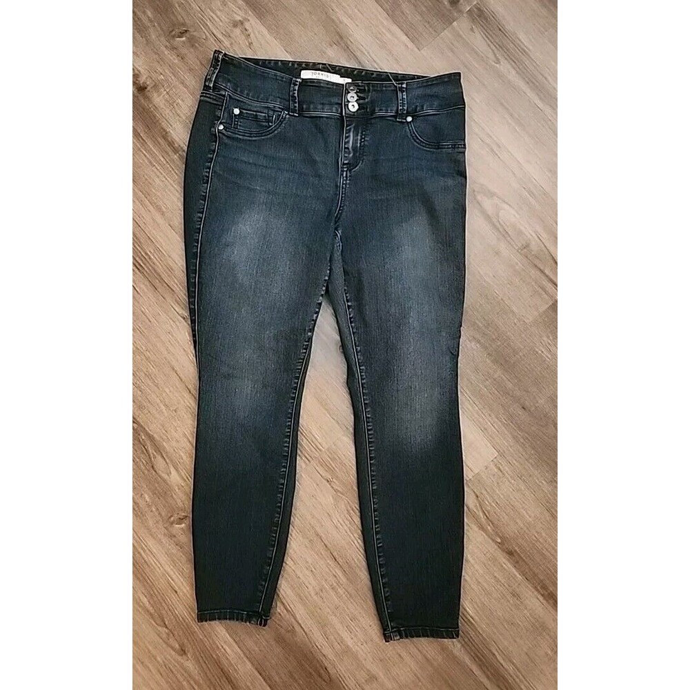 Torrid Womens Jeans Size 16 Blue Denim Jeggings Dark Wash